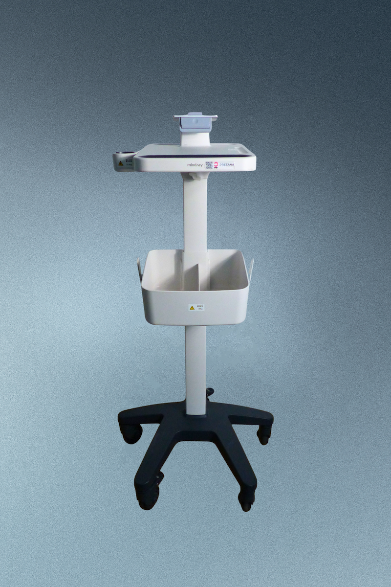 Mindray Rollständer mit Arbeitsplatte für alle Monitore kleiner gleich 12"