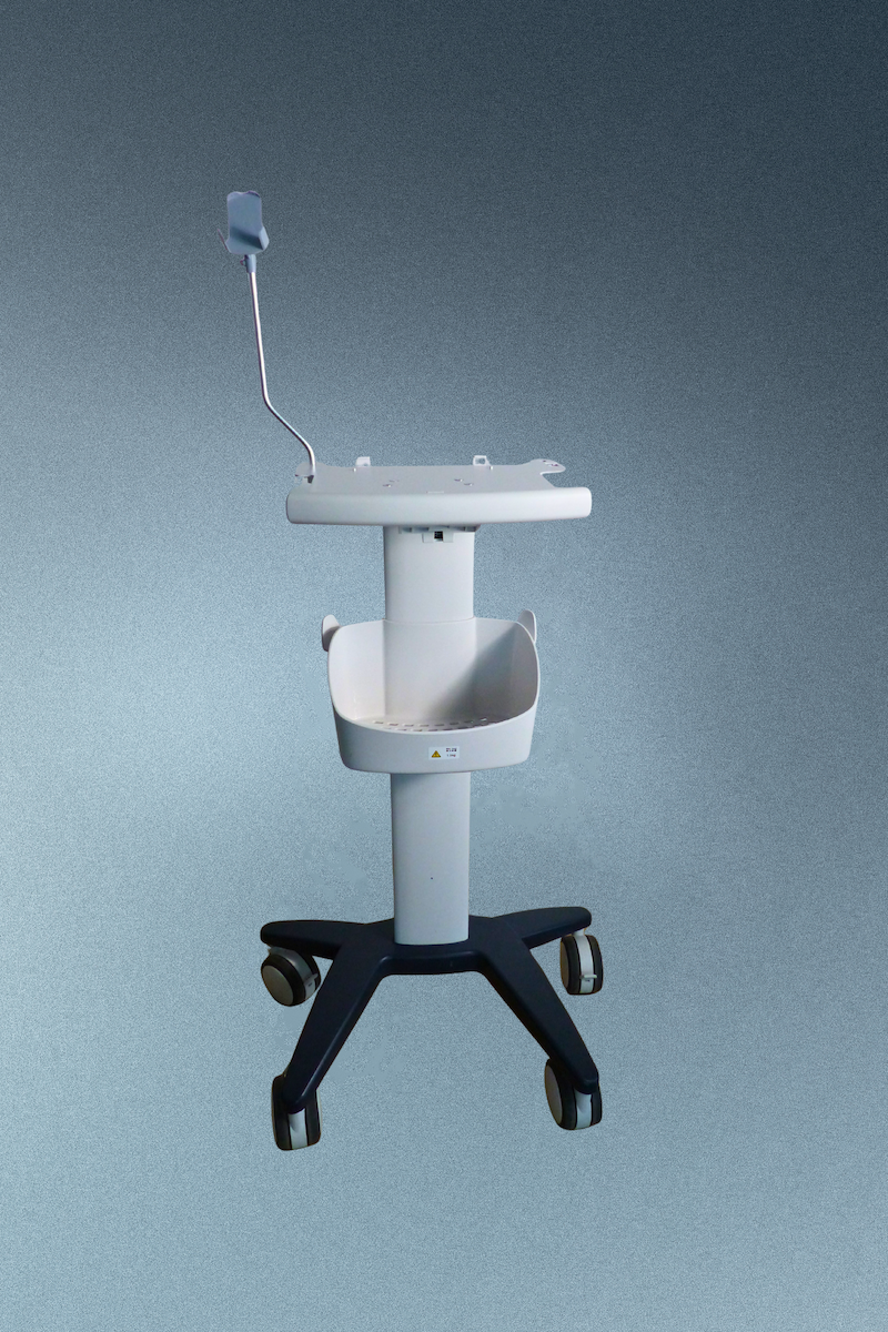 Transportwagen (Trolley) mit Kabelarm und Zubehörkorb für R700