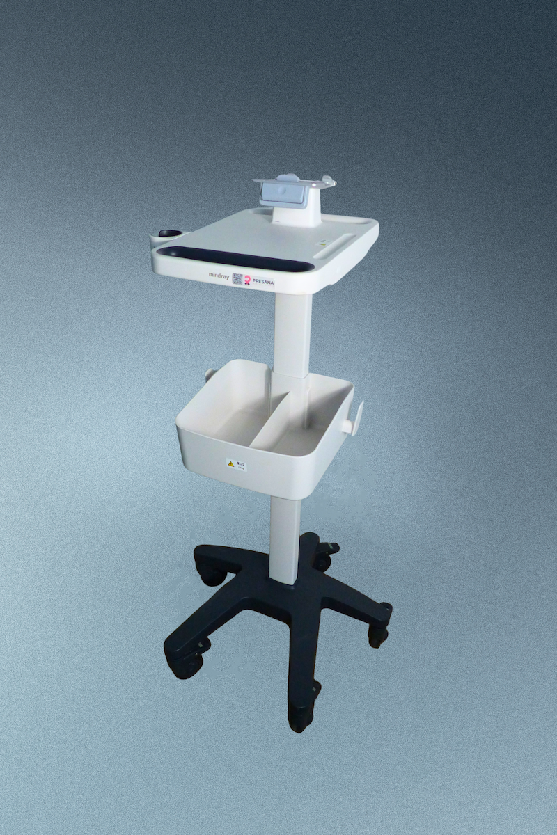 Mindray Rollständer mit Arbeitsplatte für alle Monitore kleiner gleich 12"