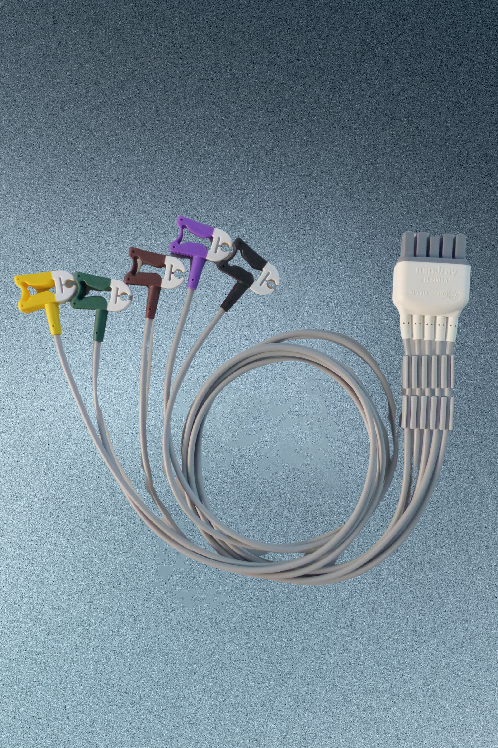 12-Kanal EKG-Kabel, Set, Clip, ERW, Defi-sicher, IEC