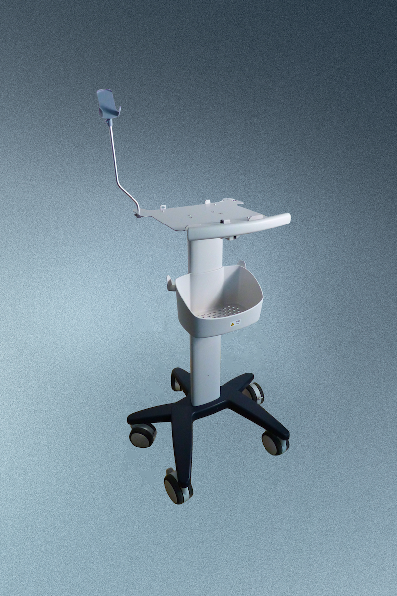 Transportwagen (Trolley) mit Kabelarm und Zubehörkorb für R700